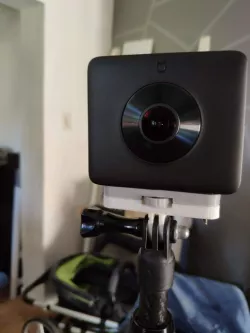MI Sphere 360 camera gopro adapter for Rhino pole ext