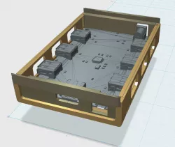 MiSTer Sidecar USB case add-on v1.2 for MiSTer XS Case 