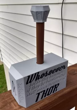 Mjolnir, Thors hammer, Toilet Paper holder