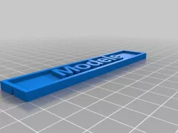 Modele Name Plate