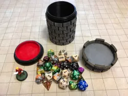Multipurpose D&D Dice Container