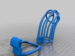 My Customized [18+ NSFW] Parametric Chastity Cage