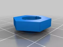 My Customized RC car wheel 17mm hex hub nut (customizer-enabled)