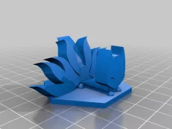 Naruto Kurama Kyuubi smartphone stand (Fixed)