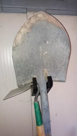 No-screw Shed Tool holder for Keter Brand Shed