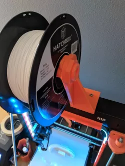 Offset Spool Holder for Maker Select 3D