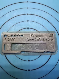Paramount 3D - Game Cartridge Gray