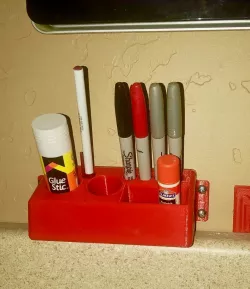 Pen, tool and glue holder