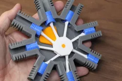 Radial Piston Engine Model