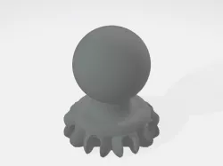 Ram Mount head for articulated Octopus