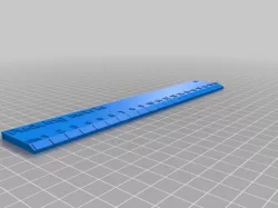  Ruler 1cm markings