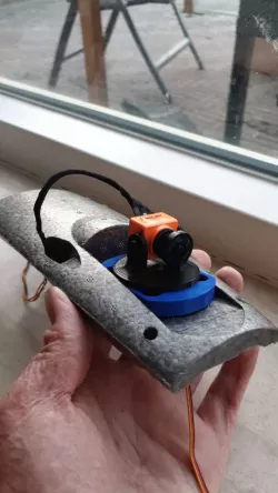 Runcam Split Pan Mount for Harrier S1100