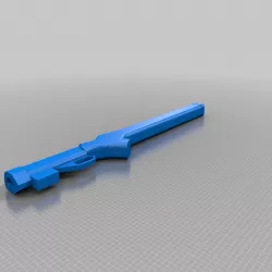 RWBY Adam's katana - Wilt and Blush - WIP