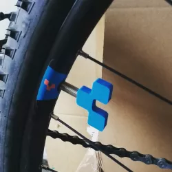 Schrader Valve Cap - CUBE Logo