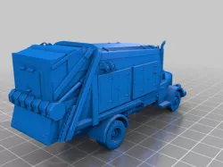 Sci-Fi WW2 German Dieselpunk Truck