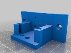 servo mount for model train turnout