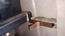 Shed tool holder for keter shed (Shelf bracket mount)