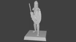 Skeleton Warrior Miniature