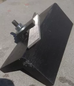Ski edge sharpener jig