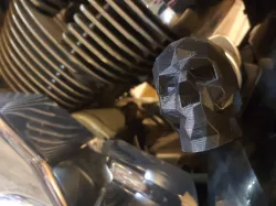 Skull key cover for Honda Shadow VT750