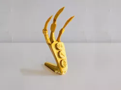 Skyrim Dragon Claw [improved printability]