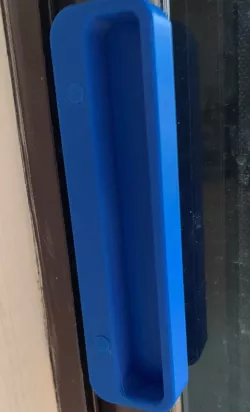Sliding door handle for 70s era door