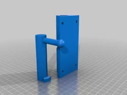 Spring loaded door stop