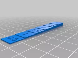 Step Block Thickness Gauge (Customizable)