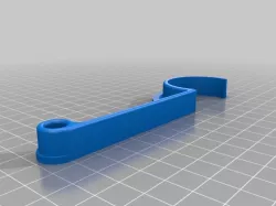 Sump pump float clip