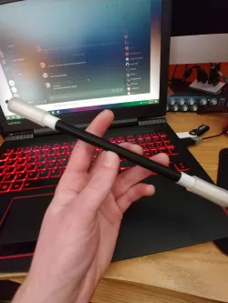 Super Pirat body for pen spinning (Fits Bic stick inserts)