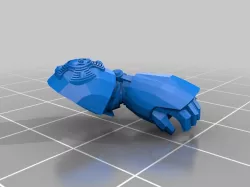 Terminator Arm with Power Fist and Crux Terminatus - Remix