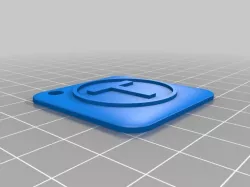 Thingiverse logo Keychain