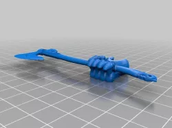 Tinkercad skeleton axe