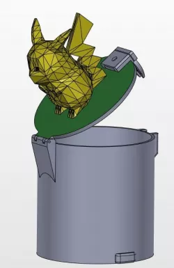 Tippmann 98 Pikachu hopper