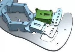 usb-encoder housing with clutch 