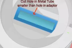Use water bottle as Sand Media Blaster