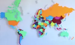 WORLD MAP PUZZLE 