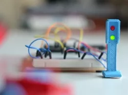 2 LED Traffic Light