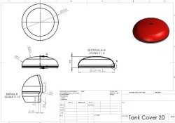 2D Tank Cover to DEA