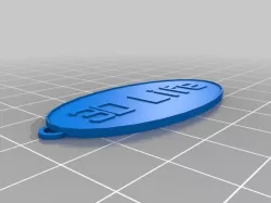 3D Life oval