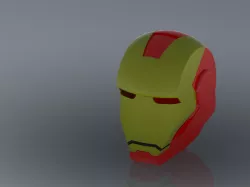 3D printable ironman mask