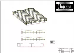 4000 m² Attached Industrial units  plans
