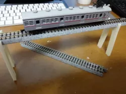 A pillar for model train (N-gauge)
