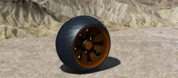 a toy car wheel