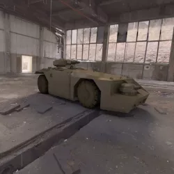 Alien M577 APC Low-poly  3D model
