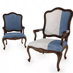  Antique Classic Bergere Armchair 3D model
