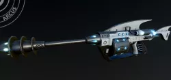 Arcus Rifle Low-poly  3D model