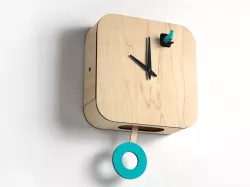 B83Box Cuckoo Clock with Pendulum 3D model