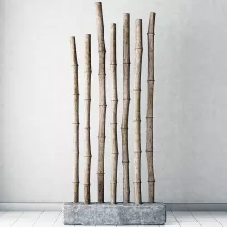 Bamboo decor 3D model