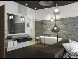 Bathroom 78 and bedroom 3D model